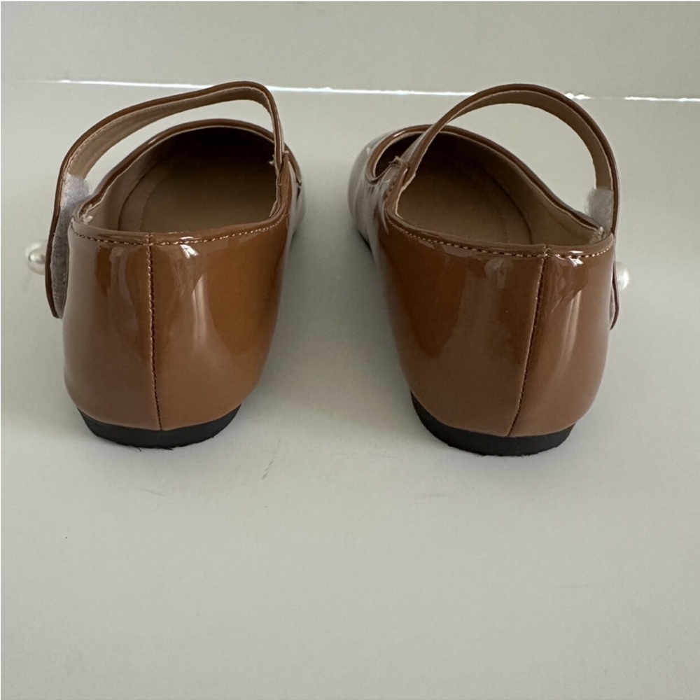 FUNKYMONKEY Toddler/Little Girl Mary Jane Dress Shoes Casual Slip on Ballet Flat - Picture 4 of 9